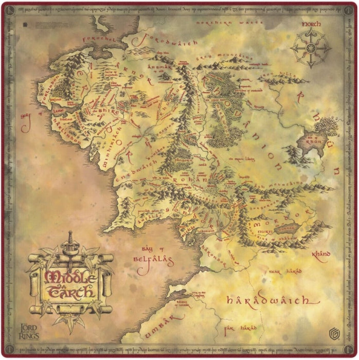 Ultimate Guard Oversized Playmat 61 × 61 LotR Places of Middle-Earth