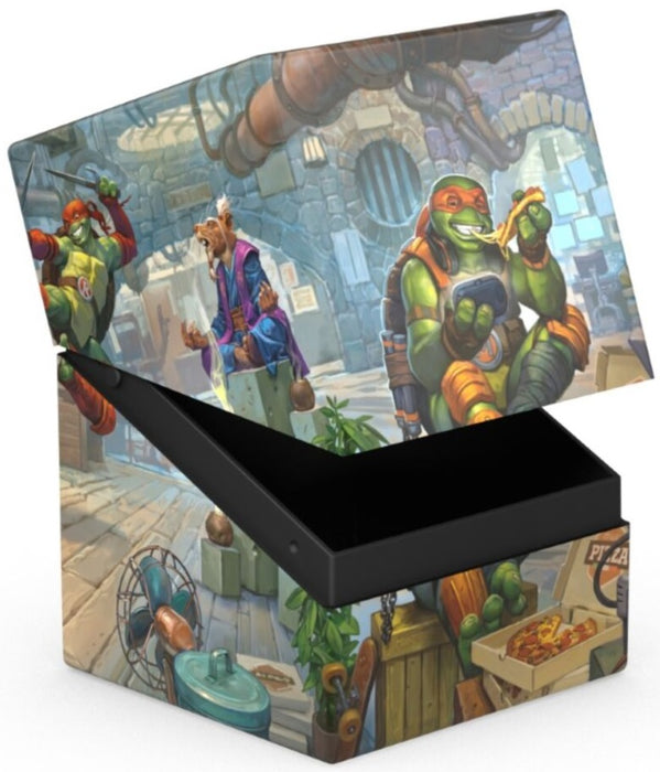 Ultimate Guard Deck Box Boulder 100+ MTG TMNT Turtle Lair