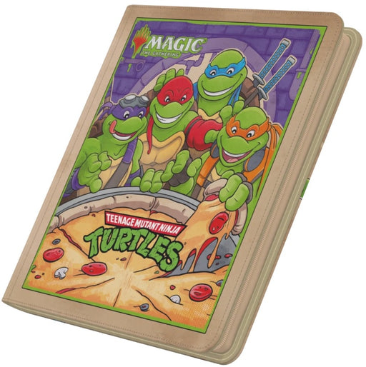 Ultimate Guard Portfolio XenoSkin ZipFolio 480 MTG Teenage Mutant Ninja Turtles Pizza Box
