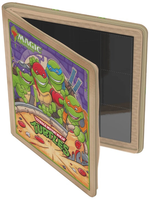 Ultimate Guard Portfolio XenoSkin ZipFolio 480 MTG Teenage Mutant Ninja Turtles Pizza Box