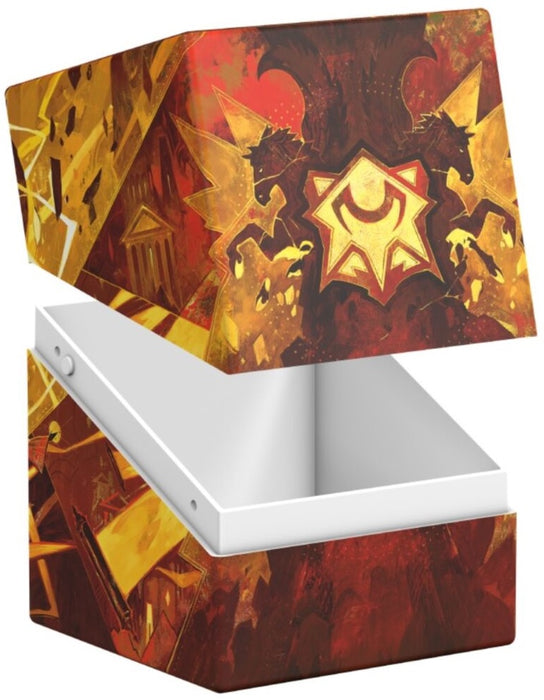 Ultimate Guard Deck Box RTE Boulder 100+ MTG Secrets of Strixhaven Lorehold