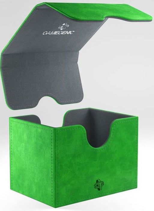 Gamegenic Sidekick Holds 100 Sleeves Convertible Deck Box Green
