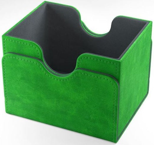 Gamegenic Sidekick Holds 100 Sleeves Convertible Deck Box Green