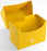 Gamegenic Side Holder Holds 80 Sleeves Deck Box Yellow