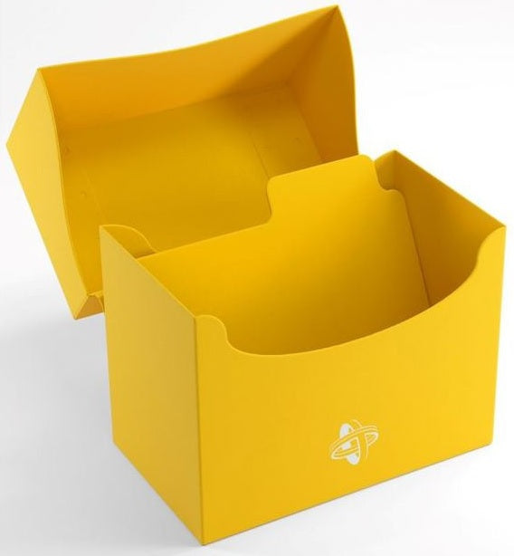 Gamegenic Side Holder Holds 80 Sleeves Deck Box Yellow