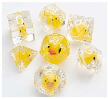 Gamegenic Embraced Series - Rubber Duck - RPG Dice Set (7pcs)