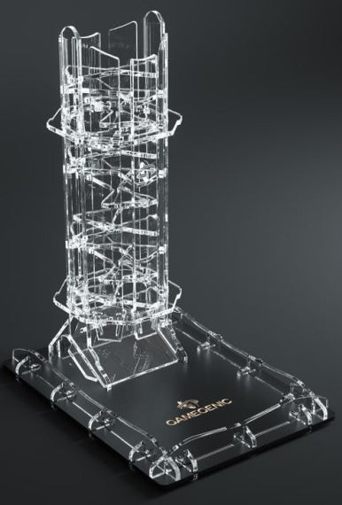 Gamegenic Crystal Twister Premium Dice Tower
