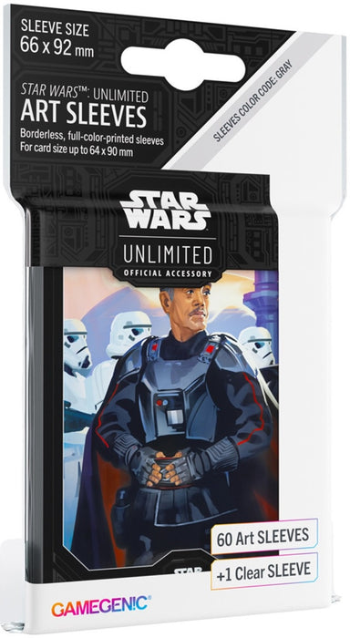 Gamegenic Star Wars Unlimited Art Sleeves Moff Gideon