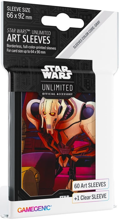 Gamegenic Star Wars Unlimited Art Sleeves General Grievous