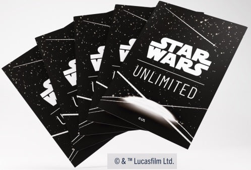 Gamegenic Star Wars Unlimited Art Sleeves Card Back White