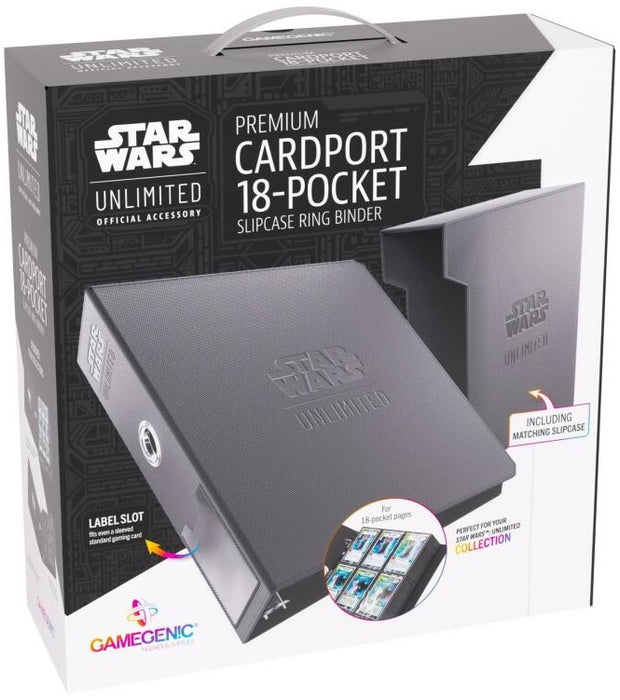Gamegenic Star Wars Unlimited Premium Cardport 18 Pocket