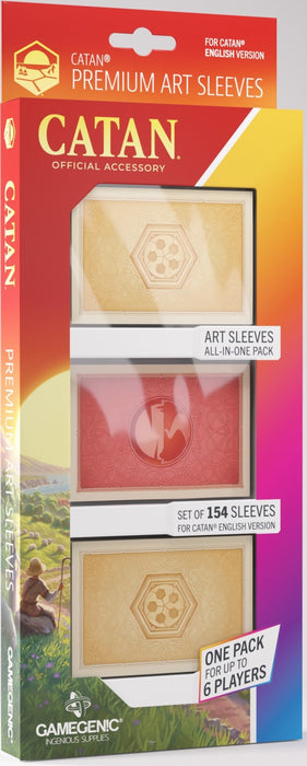 Gamegenic CATAN Art Sleeves