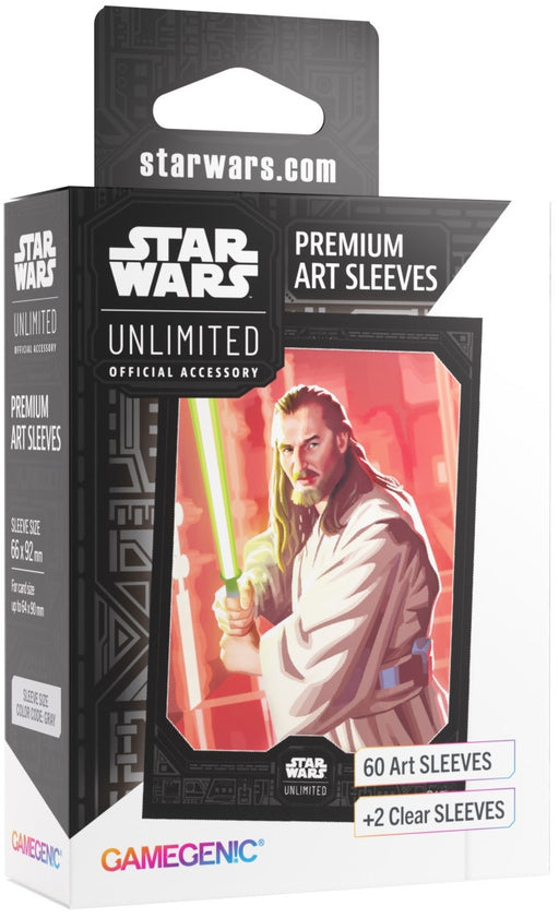Gamegenic Star Wars Unlimited Premium Art Sleeves Qui-Gon Jinn