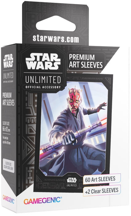 Gamegenic Star Wars Unlimited Premium Art Sleeves Darth Maul