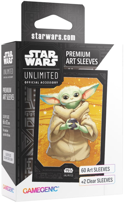Gamegenic Star Wars Unlimited Premium Art Sleeves Grogu