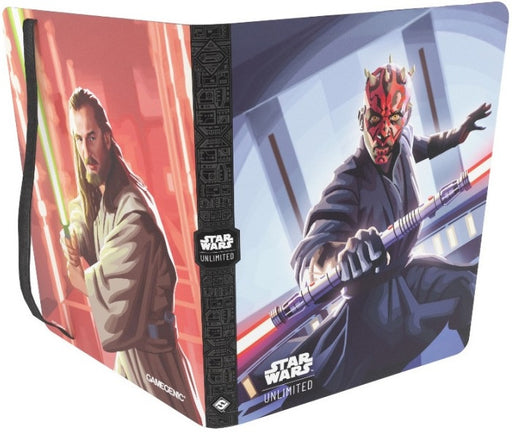 Gamegenic Star Wars Unlimited 18-Pocket Album Qui-Gon Jinn / Darth Mau