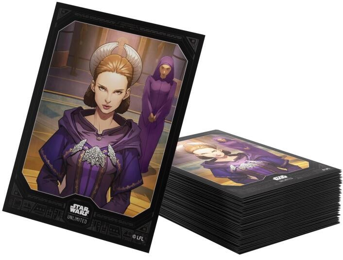Gamegenic Star Wars Unlimited Premium Art Sleeves - Padme Amidala (66mm x 92mm)