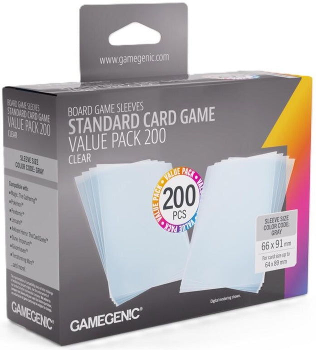 Gamegenic Prime Standard Card Game Value Pack 200