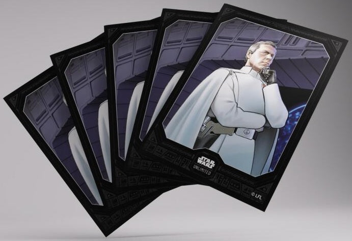 Gamegenic Star Wars Unlimited Premium Art Sleeves Director Krennic (66mm x 92mm) (62 Sleeves Per Pack)