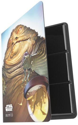 Gamegenic Star Wars Unlimited 18-Pocket Album Leia Organa/Jabba the Hutt
