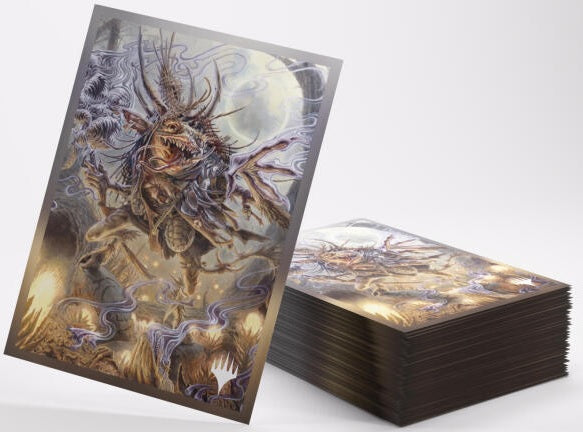 Gamegenic Magic The Gathering Lorwyn Eclipsed Premium Art Sleeves - Auntie Ool, Cursewretch (66mm x 92mm) (105 Sleeves Per Pack)