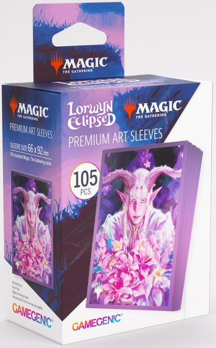 Gamegenic Magic The Gathering Lorwyn Eclipsed Premium Art Sleeves - Dawnhand Eulogist (66mm x 92mm) (105 Sleeves Per Pack)