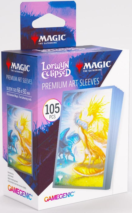 Gamegenic Magic The Gathering Lorwyn Eclipsed Premium Art Sleeves - Celestial Reunion (66mm x 92mm) (105 Sleeves Per Pack)
