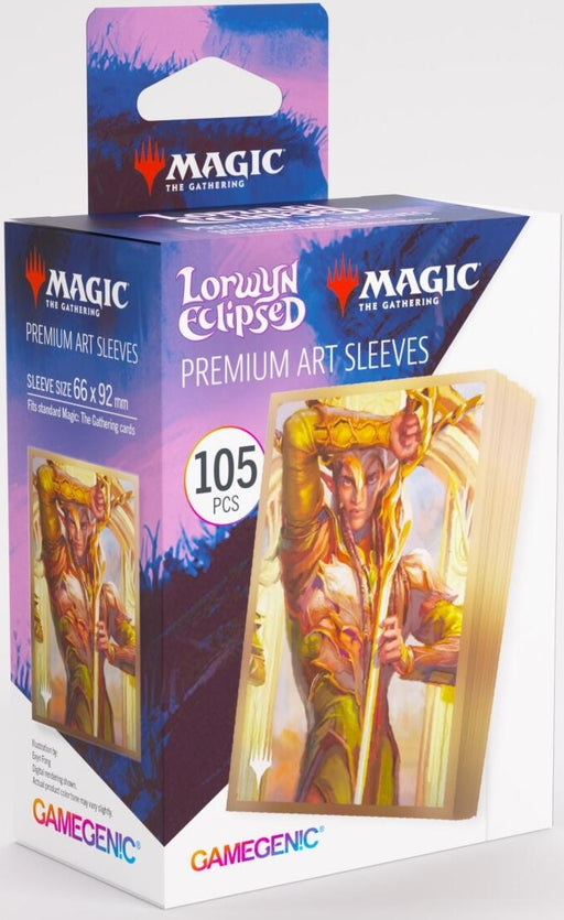Gamegenic Magic The Gathering Lorwyn Eclipsed Premium Art Sleeves - Morcants Loyalist (66mm x 92mm) (105 Sleeves Per Pack)
