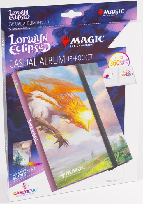 Gamegenic Magic The Gathering Lorwyn Eclipsed Casual Album 18-Pocket - Eirdu, Carrier of Dawn/Isilu, Carrier of Twilight