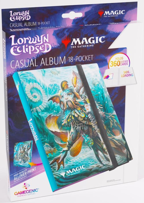 Gamegenic Magic The Gathering Lorwyn Eclipsed Casual Album 18-Pocket - Sygg, Wanderwine Wisdom/Sygg, Wanderbrine Shield