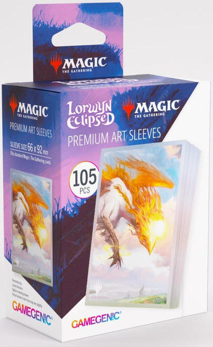 Gamegenic Magic The Gathering Lorwyn Eclipsed Premium Art Sleeves - Eirdu, Carrier of Dawn (66mm x 92mm) (105 Sleeves Per Pack)