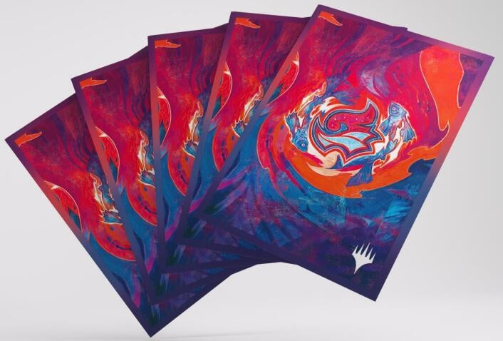 Gamegenic Magic The Gathering Secrets of Strixhaven Premium Art Sleeves Prismari (66 x 92 mm) (105 Sleeves Per Pack)