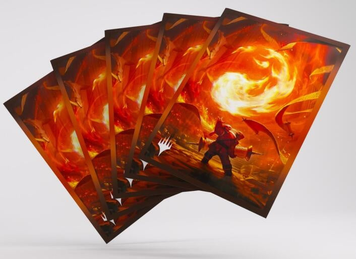 Gamegenic Magic The Gathering Secrets of Strixhaven Premium Art Sleeves Mountain (66 x 92 mm) (105 Sleeves Per Pack)
