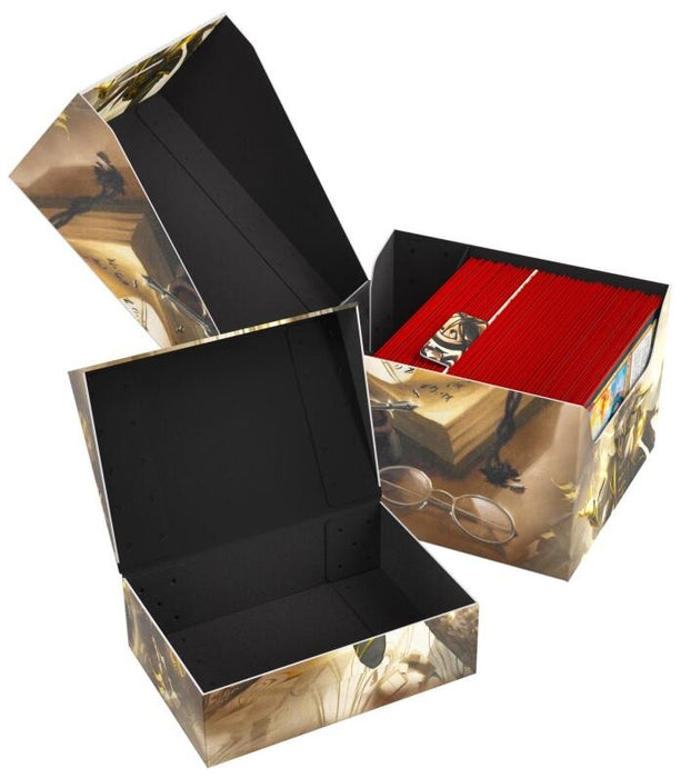 Gamegenic Magic The Gathering Secrets of Strixhaven Soft Crate 100+ XL Sideloading Stirring Hopesinger/Inkling Token