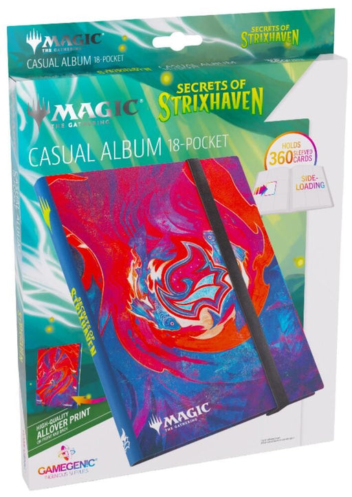 Gamegenic Magic The Gathering Secrets of Strixhaven Casual Album 18-Pocket Prismari