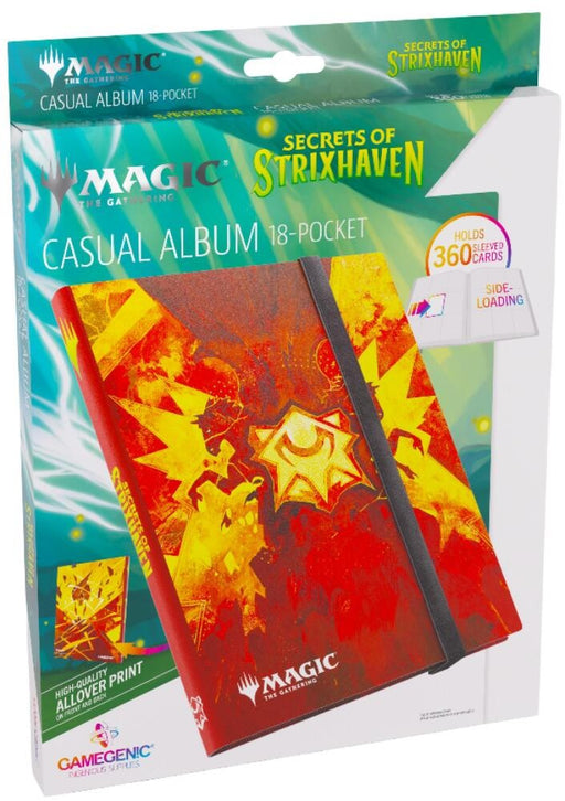 Gamegenic Magic The Gathering Secrets of Strixhaven Casual Album 18-Pocket Lorehold