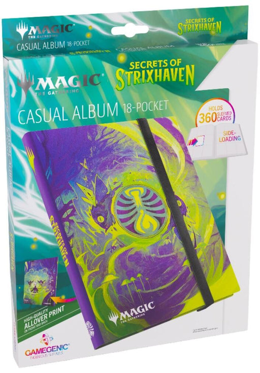 Gamegenic Magic The Gathering Secrets of Strixhaven Casual Album 18-Pocket Witherbloom