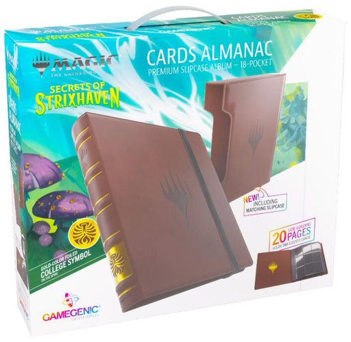 Gamegenic Magic The Gathering Secrets of Strixhaven Cards Almanac Premium Slipcase Album 18-Pocket Witherbloom