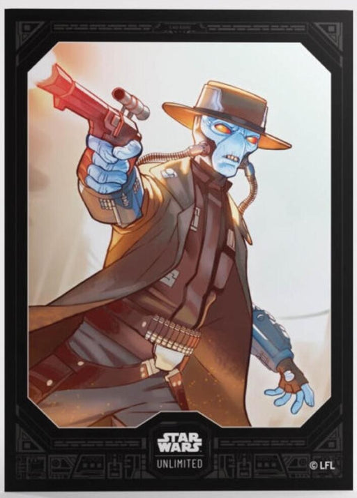 Gamegenic Star Wars Unlimited Premium Art Sleeves Cad Bane (66mm x 92 mm) (62 Sleeves Per Pack)