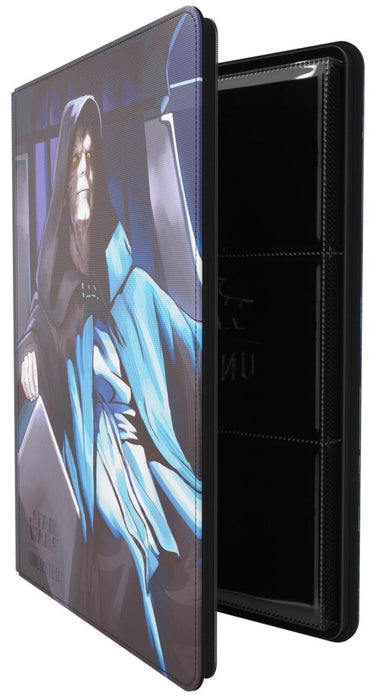 Gamegenic Star Wars Unlimited Zip Up Album 18 Pocket Jedi Luke Skywalker & Emperor Palpatine