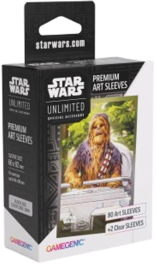 Gamegenic Star Wars Unlimited - Premium Art Sleeves Chewbacca (66mm x 92 mm)