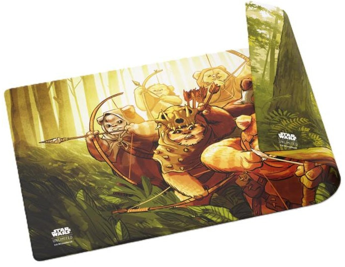 Gamegenic Star Wars Unlimited Double Sided Game Mat Wicket & Ewok Archers