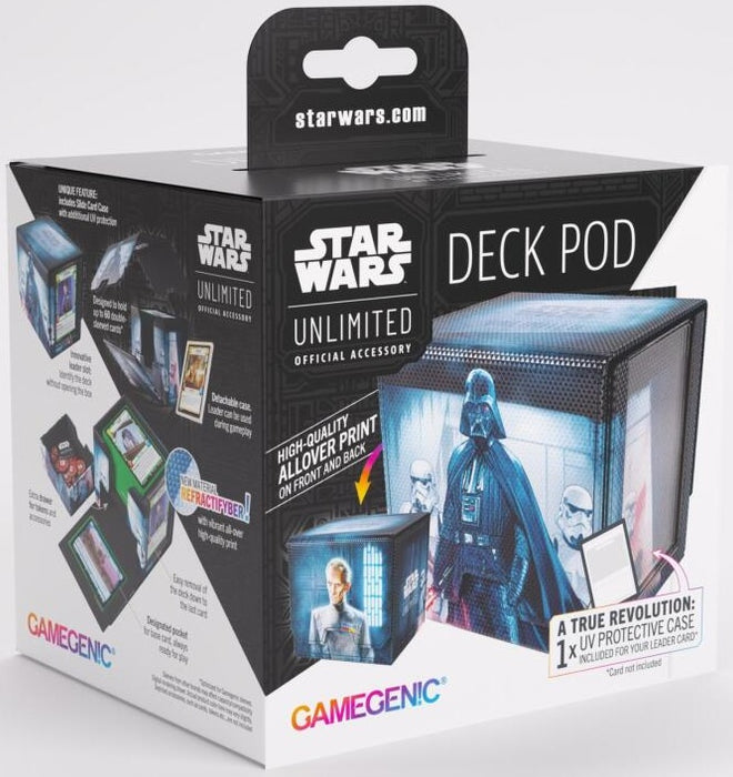 Gamegenic Star Wars Unlimited Deck Pod Darth Vader & Grand Moff Tarkin