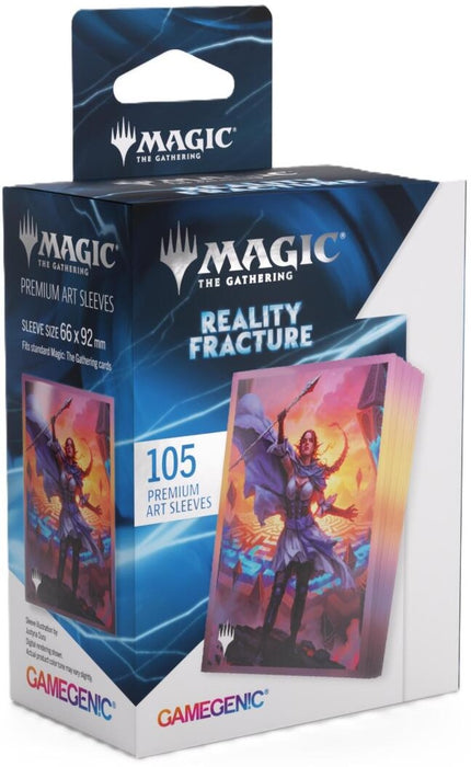 Gamegenic Magic The Gathering Reality Fracture Premium Art Sleeves - Nissa, Leyline Tamer (66 x 92 mm) (105 Sleeves Per Pack)