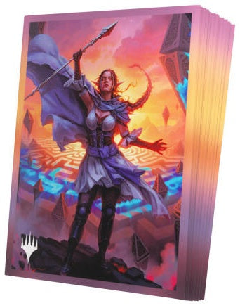 Gamegenic Magic The Gathering Reality Fracture Premium Art Sleeves - Nissa, Leyline Tamer (66 x 92 mm) (105 Sleeves Per Pack)