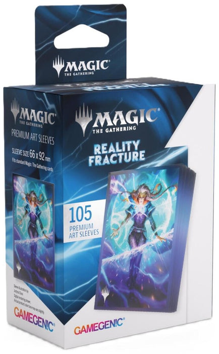 Gamegenic Magic The Gathering Reality Fracture Premium Art Sleeves - Entrust the Spark (66 x 92 mm) (105 Sleeves Per Pack)