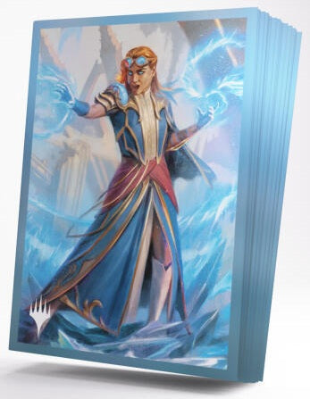 Gamegenic Magic The Gathering Reality Fracture Premium Art Sleeves - Chandra, Chill of Compliance (66 x 92 mm) (105 Sleeves Per Pack)