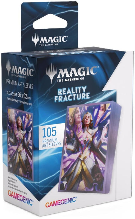 Gamegenic Magic The Gathering Reality Fracture Premium Art Sleeves - Return to the Light Realms (66 x 92 mm) (105 Sleeves Per Pack)