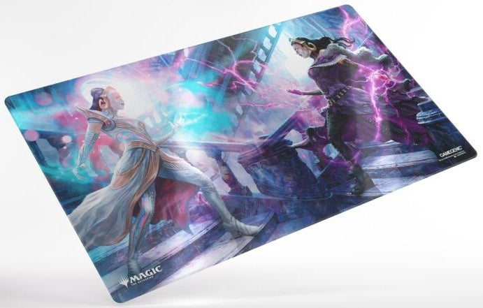 Gamegenic Magic The Gathering Reality Fracture Shiny Playmat Liliana, Devoted Healer/Liliana, Callous Necromancer