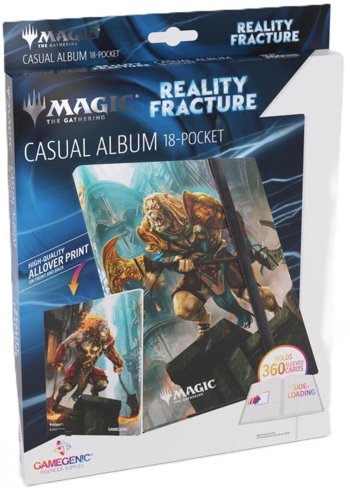 Gamegenic Magic The Gathering Reality Fracture Casual Album 18-Pocket - Ajani, Path of Vengeance/Ajani, Counterattack Leader